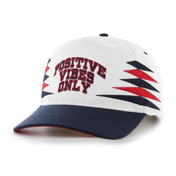 Positive Vibes Only Diamond '47 HITCH Snapback Hat-Hats-Barstool Sports-Navy-One Size-Barstool Sports