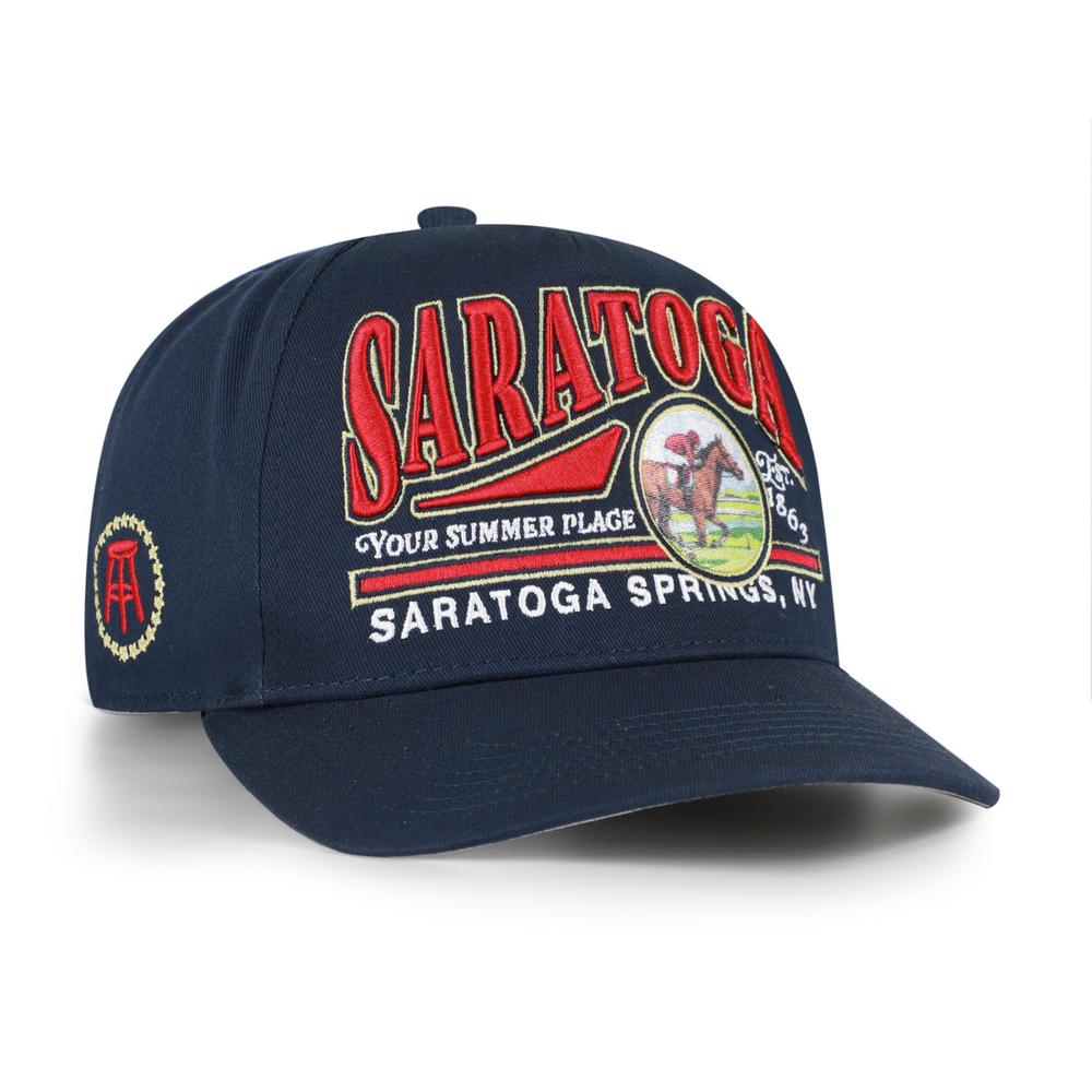 2026 Saratoga x Barstool Sports Vintage Snapback-Hats-Barstool Sports-Navy-One Size-Barstool Sports