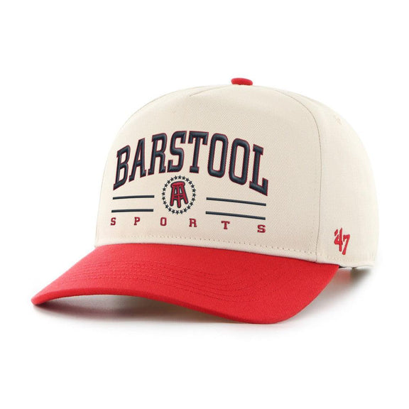 Barstool Sports x '47 Roscoe HITCH Snapback Hat-Hats-Barstool Sports-Red-One Size-Barstool Sports