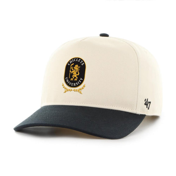 Chiclets University Two Tone '47 HITCH Snapback Hat-Hats-Spittin Chiclets-Black-One Size-Barstool Sports