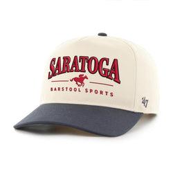 2026 Saratoga x Barstool Sports Heritage Two-Tone Hitch Hat-Hats-Barstool Sports-Ivory-One Size-Barstool Sports