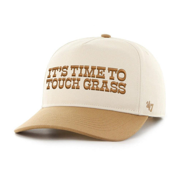 It's Time To Touch Grass '47 HITCH Snapback Hat-Hats-Brianna-Brown-One Size-Barstool Sports