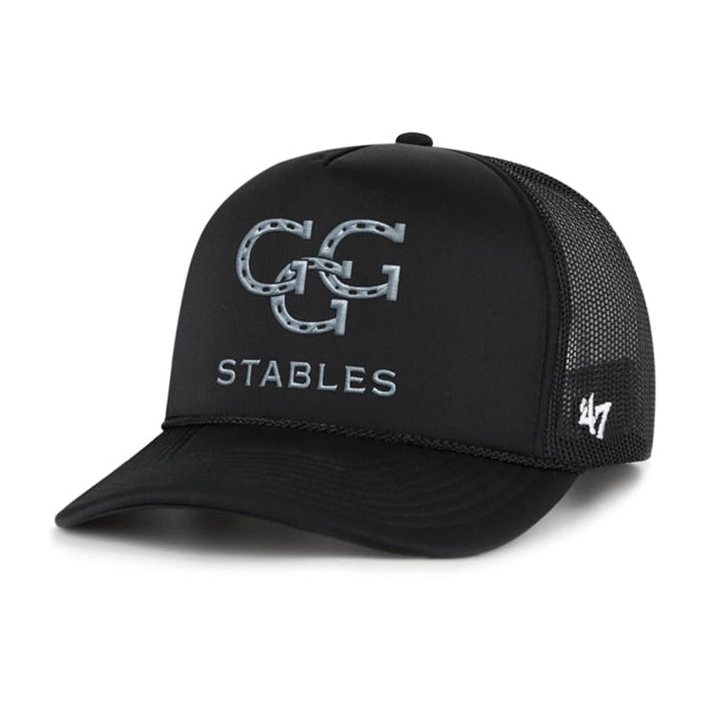 Go Go Greys x 2026 Saratoga Foam Mesh Trucker Hat-Hats-Barstool Sports-Black-One Size-Barstool Sports