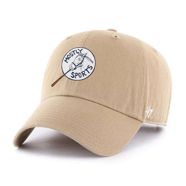 Mostly Sports 100 x '47 Clean Up Hat-Hats-Mostly Sports-Khaki-One Size-Barstool Sports
