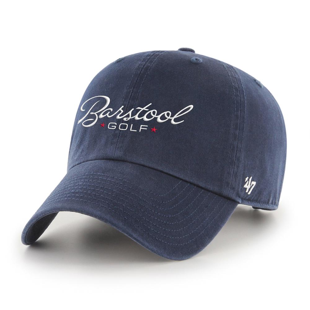 Barstool Golf x '47 Clean Up Hat-Hats-Fore Play-Navy-One Size-Barstool Sports