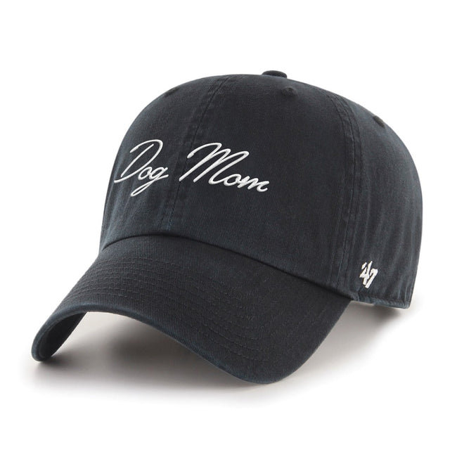 Dog Mom '47 Clean Up Hat-Hats-Barstool Sports-Black-One Size-Barstool Sports