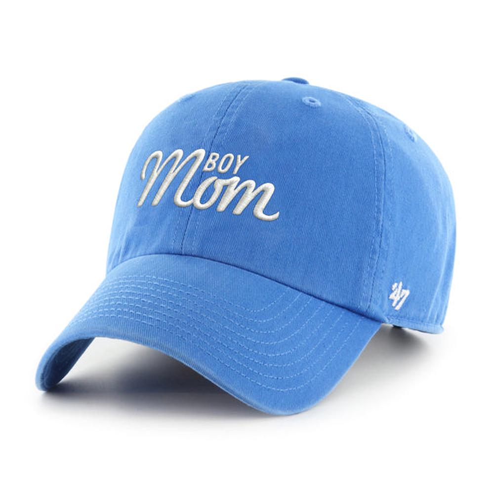 Boy Mom '47 Clean Up Hat-Hats-Barstool Sports-Blue-One Size-Barstool Sports