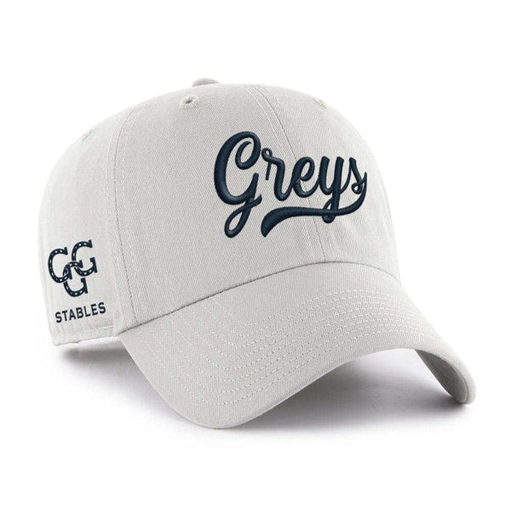 Greys Script '47 Clean Up Hat-Hats-Barstool Sports-Grey-One Size-Barstool Sports