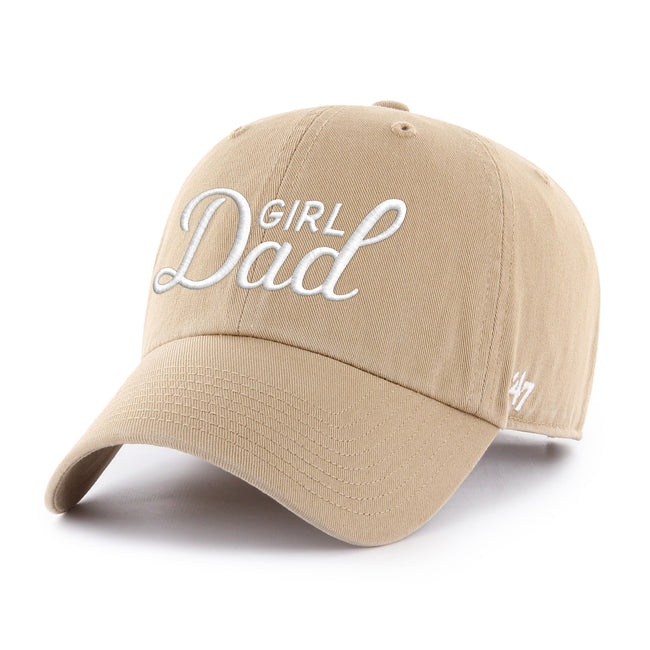 Girl Dad '47 Clean Up Hat-Hats-Bussin With The Boys-Khaki-One Size-Barstool Sports