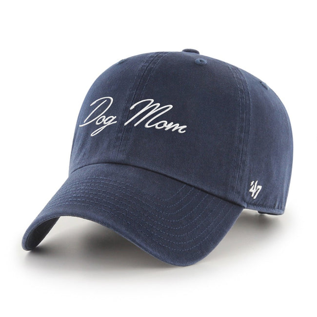 Dog Mom '47 Clean Up Hat-Hats-Barstool Sports-Navy-One Size-Barstool Sports