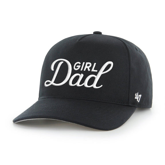 Girl Dad '47 HITCH Snapback Hat-Hats-Barstool Sports-Black-One Size-Barstool Sports