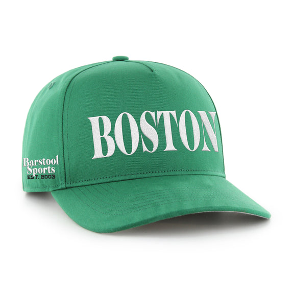 Boston '47 Brand HITCH Snapback Hat (Green)-Hats-Barstool Sports-Green-One Size-Barstool Sports