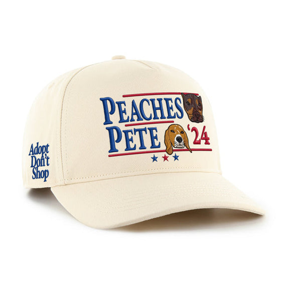 Peaches Pete '24 x '47 HITCH Snapback Hat-Hats-Barstool Sports-Natural-One Size-Barstool Sports