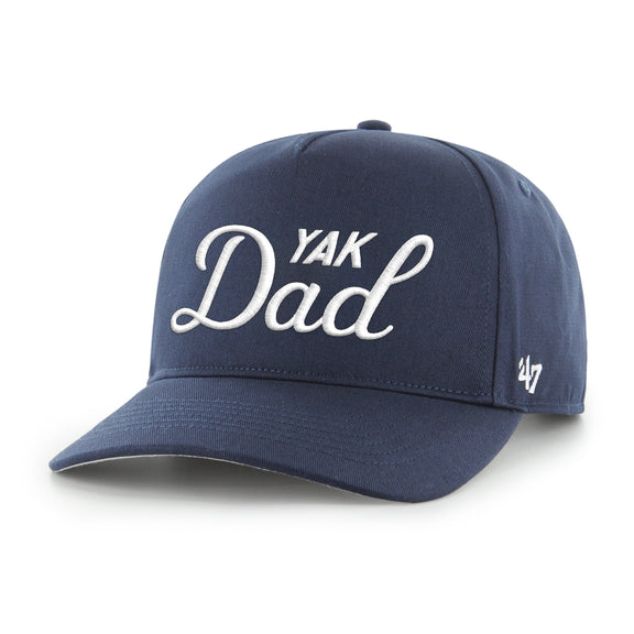YAK Dad x '47 HITCH Snapback Hat-Hats-The Yak-Navy-One Size-Barstool Sports