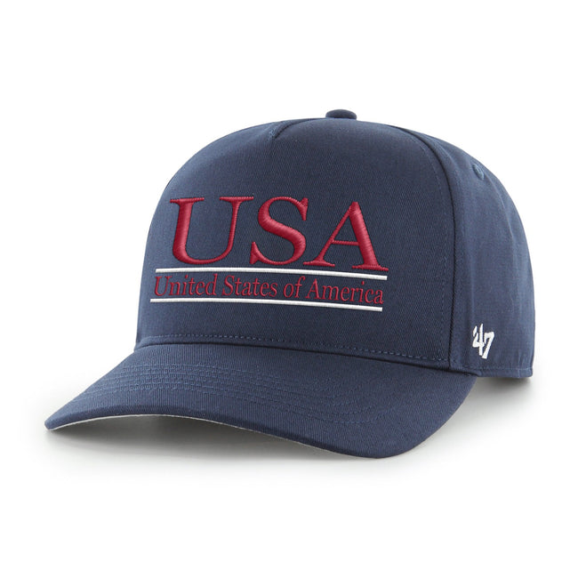 USA Barstool '47 HITCH Snapback Hat-Hats-Barstool Sports-Navy-One Size-Barstool Sports