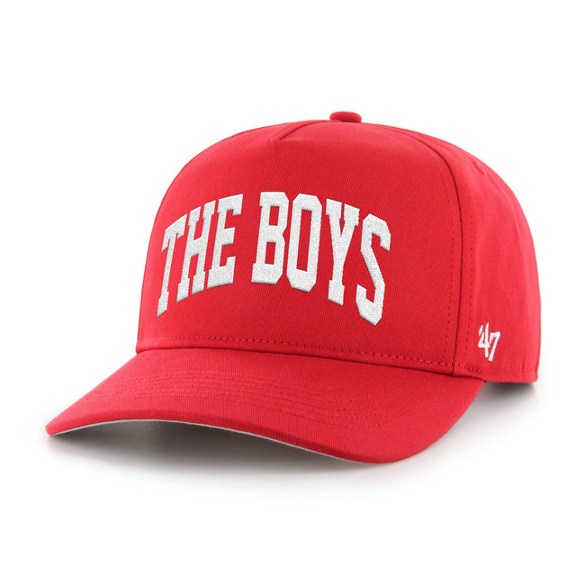 The Boys '47 HITCH Snapback Hat-Hats-Bussin With The Boys-Red-One Size-Barstool Sports