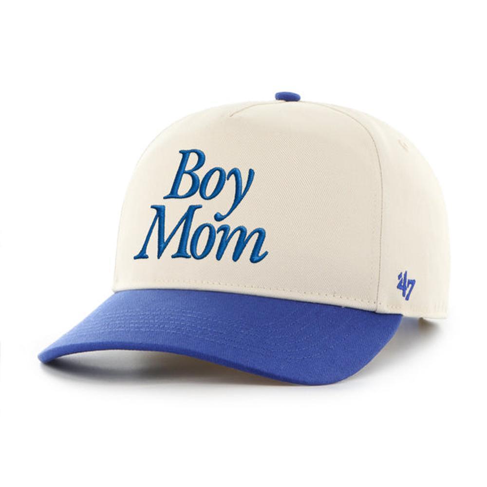 Boy Mom '47 Two Tone HITCH Snapback Hat-Hats-Barstool Sports-Blue-One Size-Barstool Sports