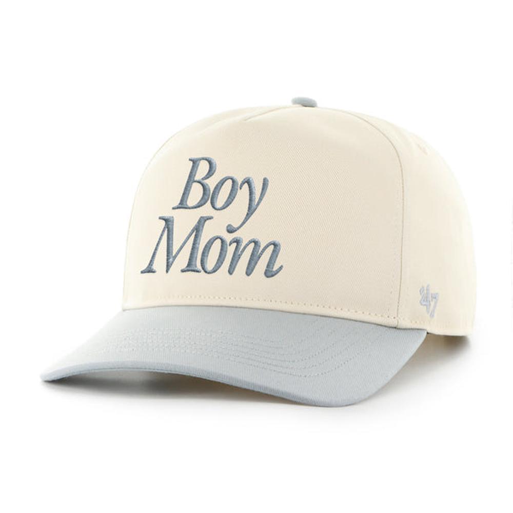 Boy Mom '47 Two Tone HITCH Snapback Hat-Hats-Barstool Sports-Grey-One Size-Barstool Sports
