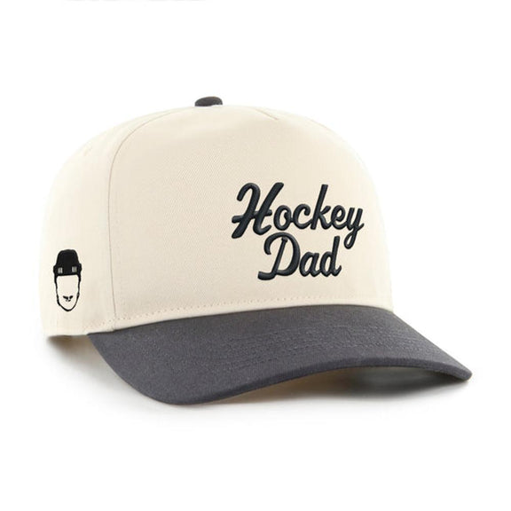 Hockey Dad '47 HITCH Snapback Hat-Hats-Spittin Chiclets-Natural-One Size-Barstool Sports
