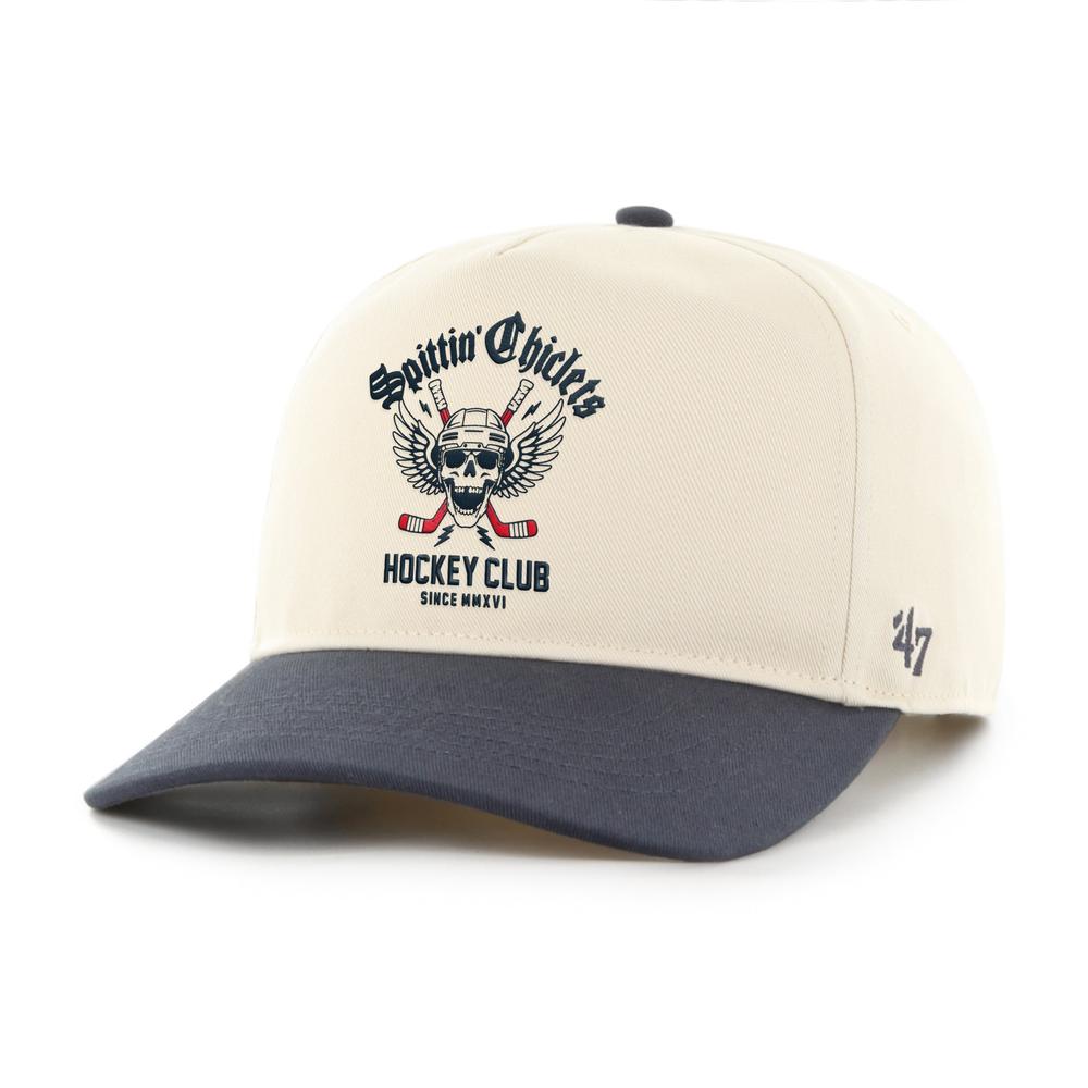 Spittin Chiclets Skull Wings '47 HITCH Snapback Hat-Hats-Spittin Chiclets-Barstool Sports