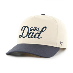 Girl Dad Two Tone '47 HITCH Snapback Hat-Hats-Barstool Sports-Navy-One Size-Barstool Sports
