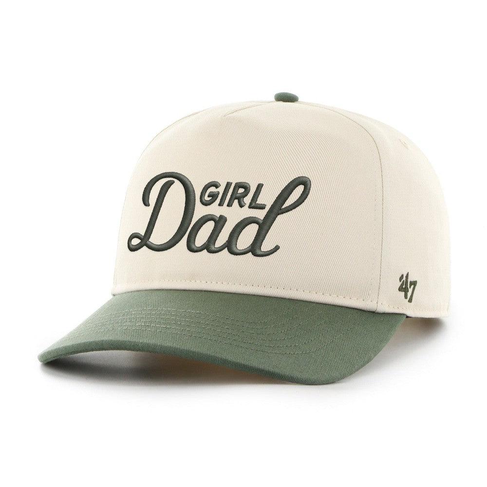 Girl Dad Two Tone '47 HITCH Snapback Hat-Hats-Barstool Sports-Green-One Size-Barstool Sports