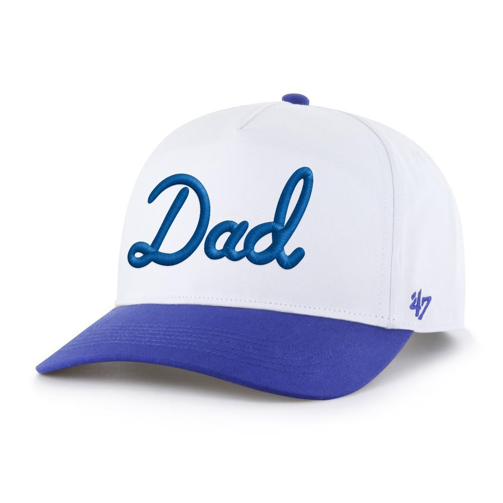 Dad '47 HITCH Two Tone Snapback Hat II-Hats-Barstool Sports-Blue-One Size-Barstool Sports
