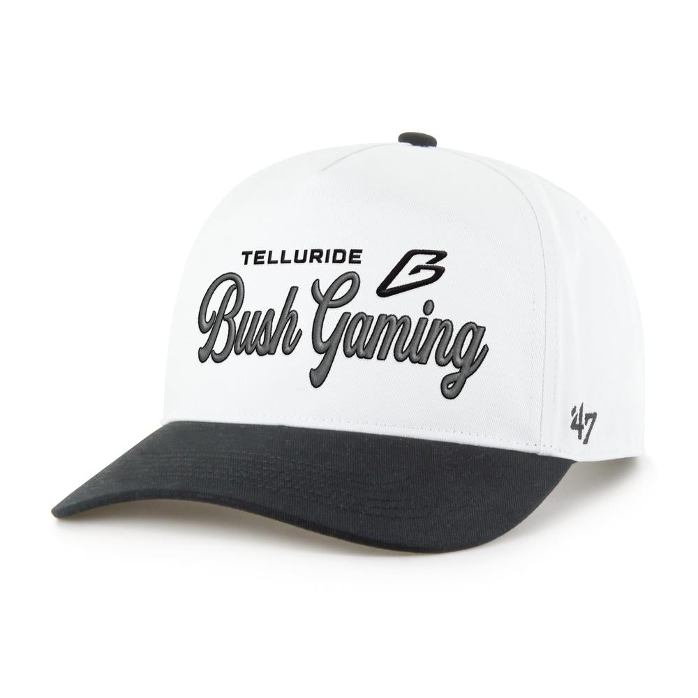 Bush Gaming '47 HITCH Snapback Hat-Hats-Barstool Sports-White-One Size-Barstool Sports