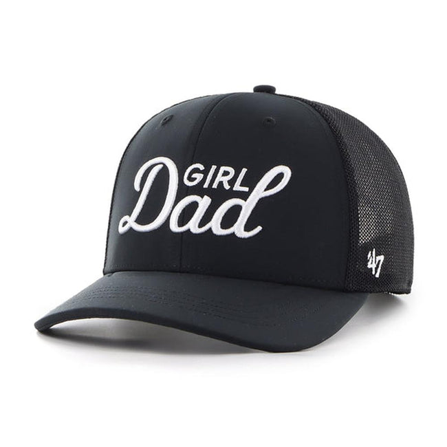 Girl Dad '47 Brrr Trucker Hat-Hats-Barstool Sports-Black-One Size-Barstool Sports