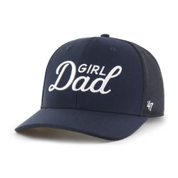 Girl Dad '47 Brrr Trucker Hat-Hats-Barstool Sports-Navy-One Size-Barstool Sports