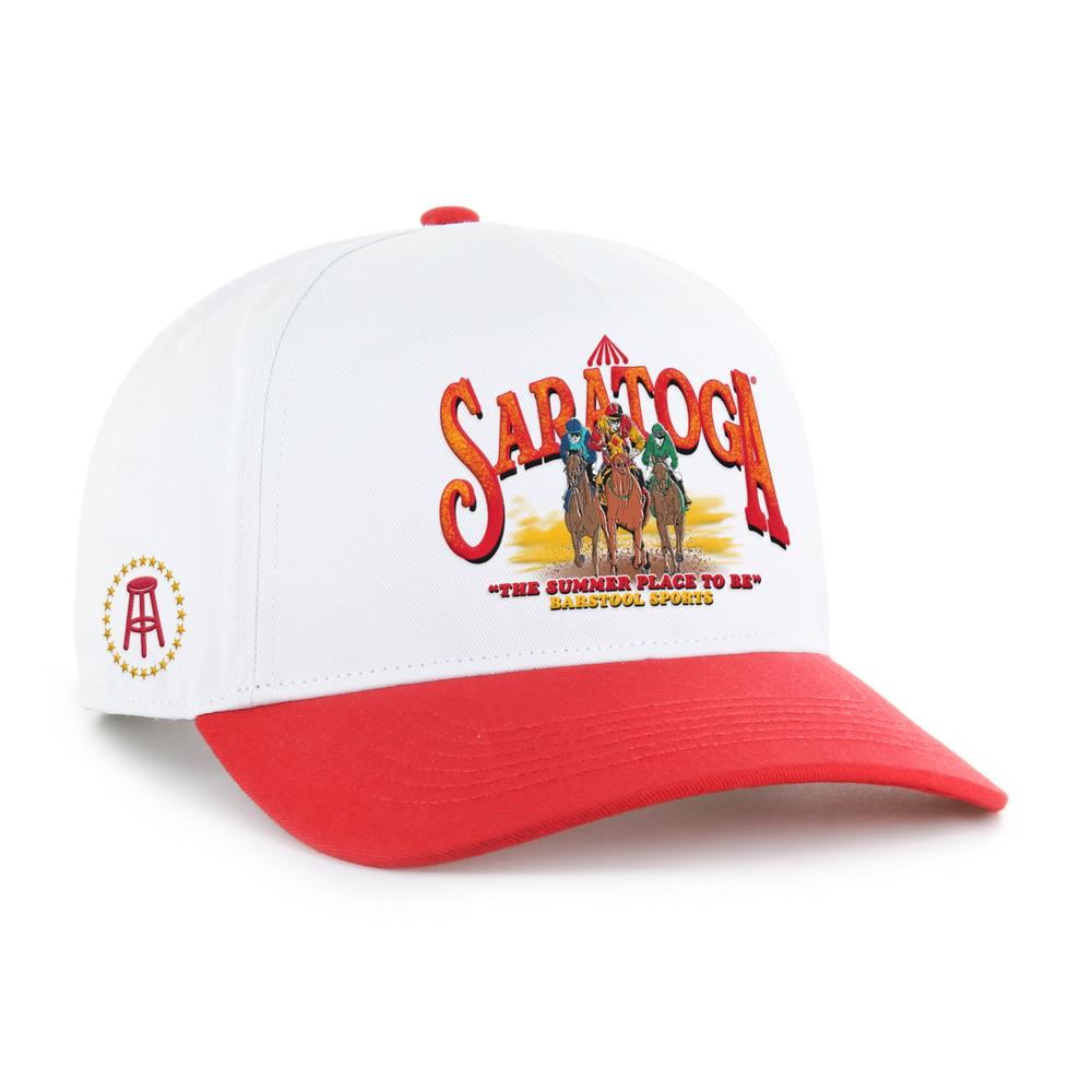 2026 Saratoga x Barstool Sports Two-Tone Horses Snapback-Hats-Barstool Sports-Barstool Sports