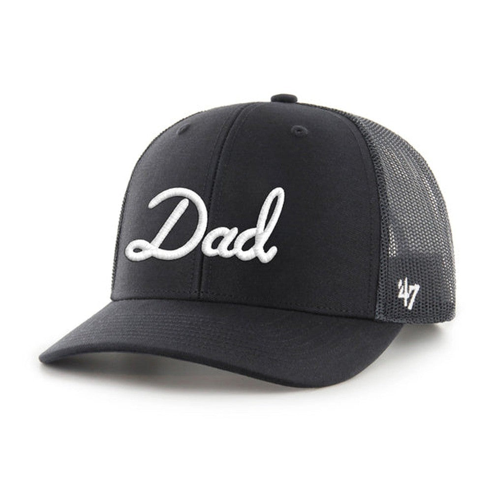 Dad '47 Trucker Hat-Hats-Barstool Sports-Black-One Size-Barstool Sports