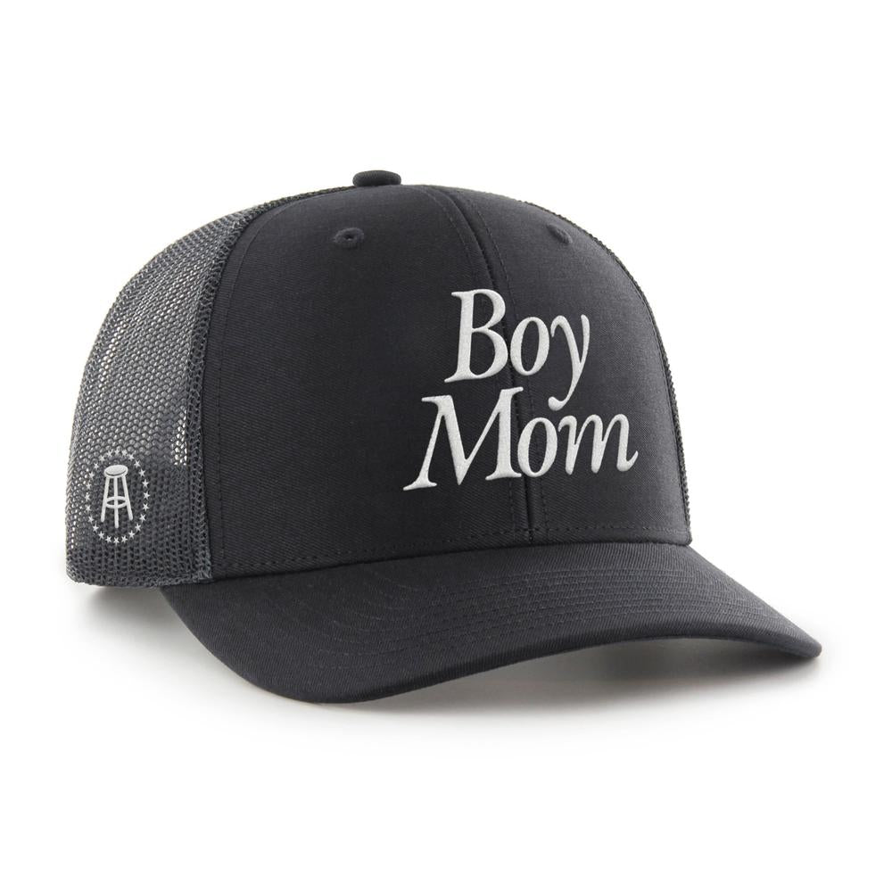 Boy Mom Trucker Hat-Hats-Barstool Sports-Barstool Sports