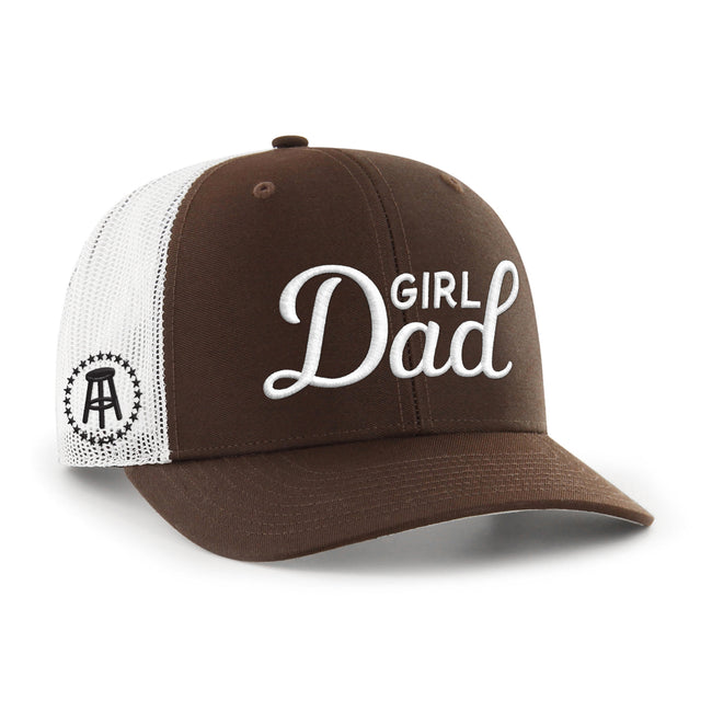 Girl Dad '47 Trucker Hat-Hats-Bussin With The Boys-Barstool Sports