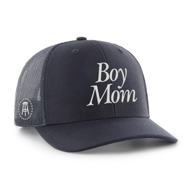 Boy Mom Trucker Hat-Hats-Barstool Sports-Barstool Sports