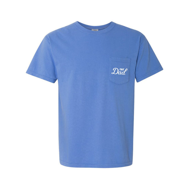 YAK Dad Pocket Tee-T-Shirts-The Yak-Blue-S-Barstool Sports