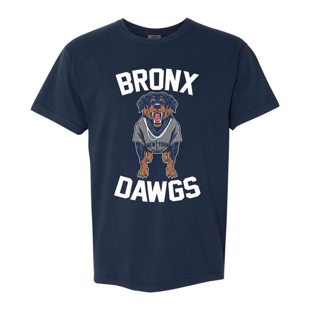 Bronx Dawgs Tee-T-Shirts-Barstool Sports-Navy-S-Barstool Sports