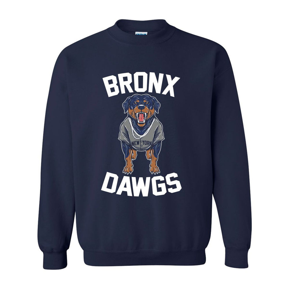 Bronx Dawgs Crewneck-Crewnecks-Barstool Sports-Navy-S-Barstool Sports