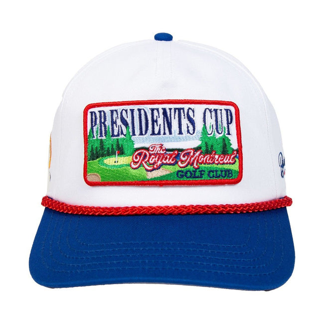 Barstool Golf x Presidents Cup Course Patch Hat-Hats-Fore Play-White-One Size-Barstool Sports