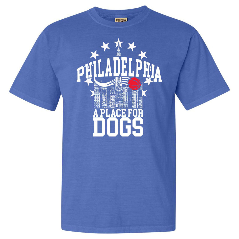 A Place For Dogs Tee-T-Shirts-Barstool Sports-Blue-S-Barstool Sports
