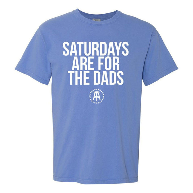 Saturdays Are For The Dads II Tee-T-Shirts-SAFTB-Blue-S-Barstool Sports