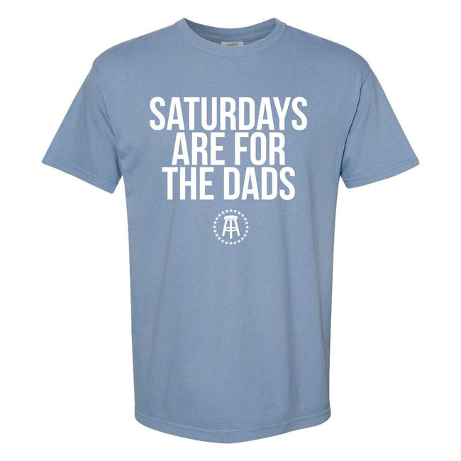 Saturdays Are For The Dads II Tee-T-Shirts-SAFTB-Light Blue-S-Barstool Sports