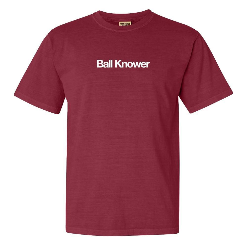 Ball Knower Tee-T-Shirts-Mostly Sports-Maroon-S-Barstool Sports