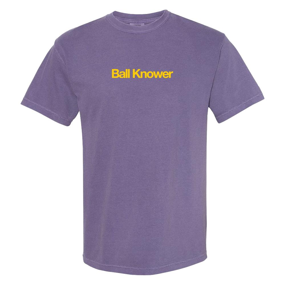 Ball Knower Tee-T-Shirts-Mostly Sports-Grape-S-Barstool Sports