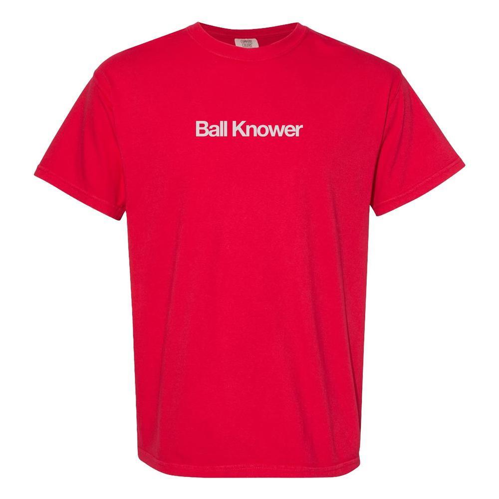 Ball Knower Tee-T-Shirts-Mostly Sports-Red-S-Barstool Sports