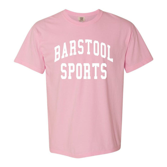 Barstool Sports Tee-T-Shirts-Barstool Sports-Pink-S-Barstool Sports