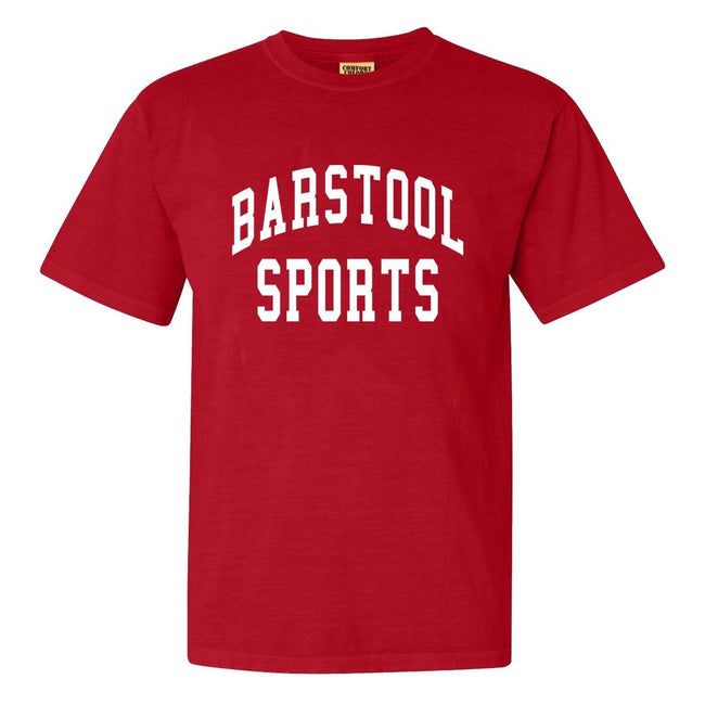 Barstool Sports Tee-T-Shirts-Barstool Sports-Red-S-Barstool Sports