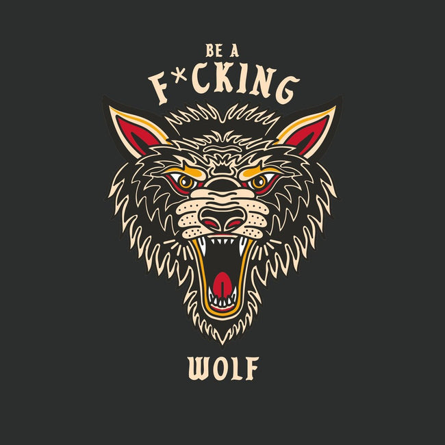 Be A Wolf Pocket Tee-T-Shirts-Bussin With The Boys-Barstool Sports