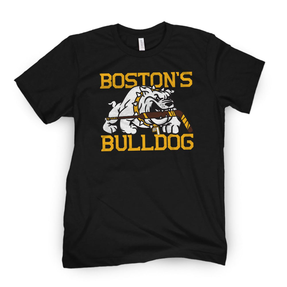 Boston's Bulldog Tee-T-Shirts-Barstool Sports-Black-S-Barstool Sports