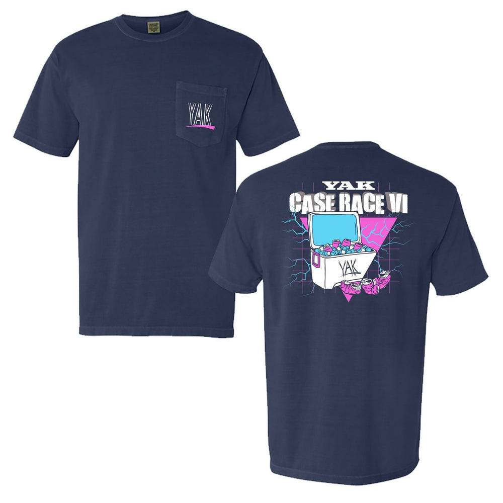 YAK Case Race Six Pocket Tee-T-Shirts-The Yak-Navy-S-Barstool Sports